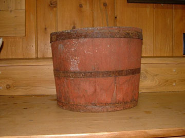 Old Sap Bucket from The Rowell Sugarhouse in Walden, VT